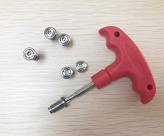 6X Golf Weight Screw Tool Fit for Taylormade M4 D-Type Driver, M6 Driver, M4 Tour Issu Driver