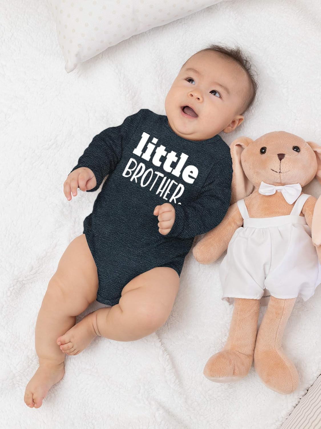 Unordinary Toddler little brother newborn outfit baby brother boy bodysuit coming home outfits boys - Image 2