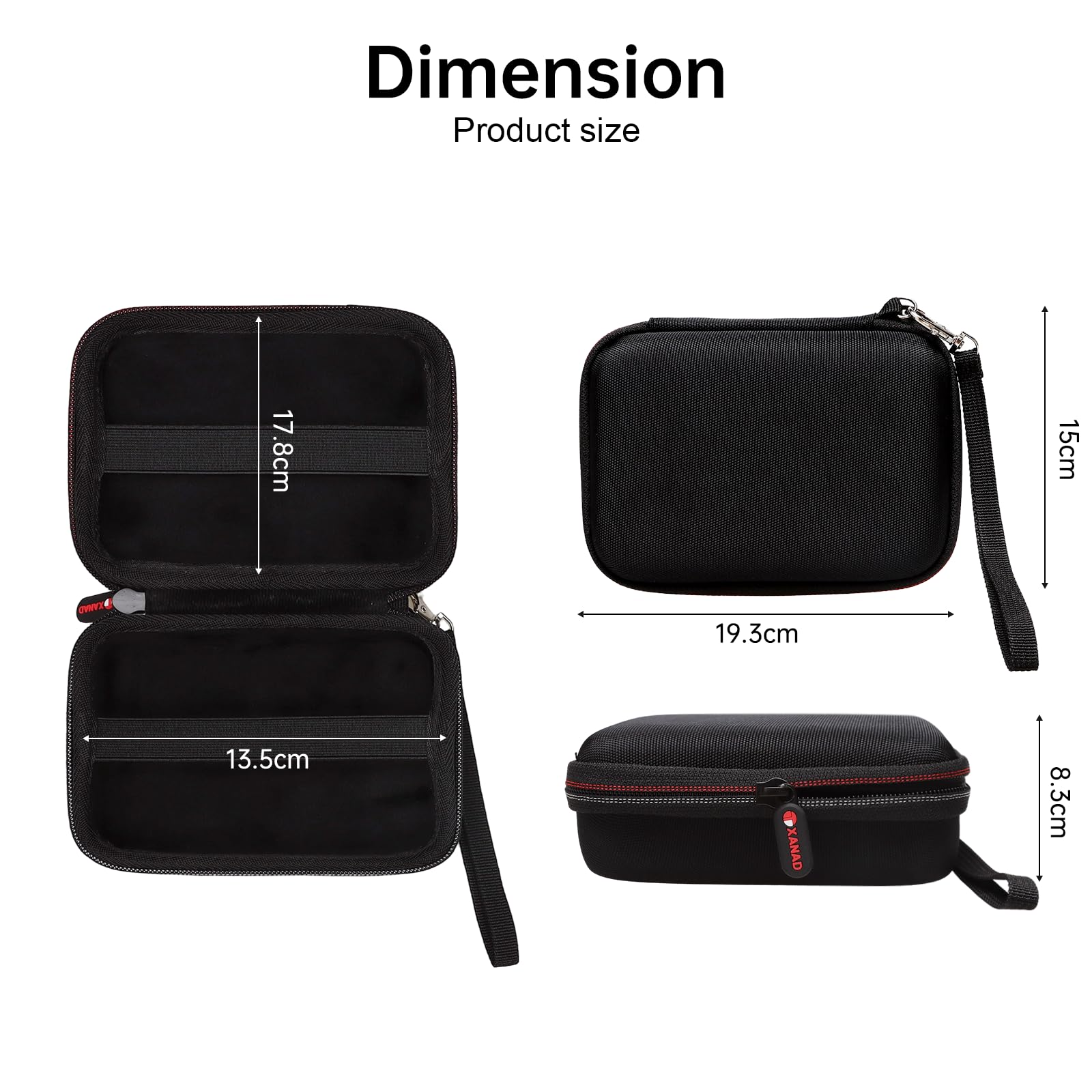 Visiter la boutique XANAD XANAD etui Sac de Transport pour 400+ Jeux de Cartes, Convient pour Pokemon Skip Bo Uno, Protection et Rangement (Noir) in use