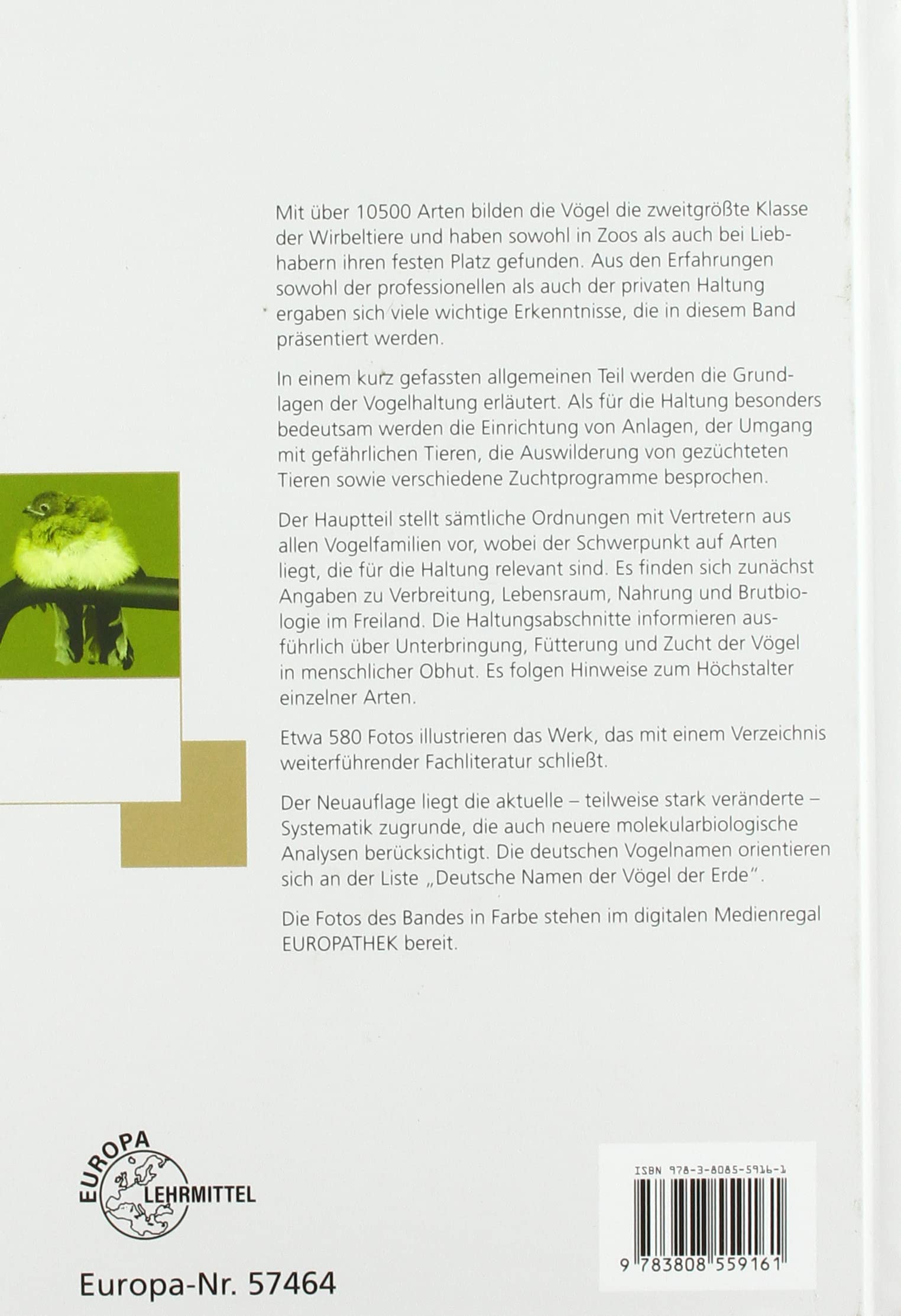 Zootierhaltung: Vögel