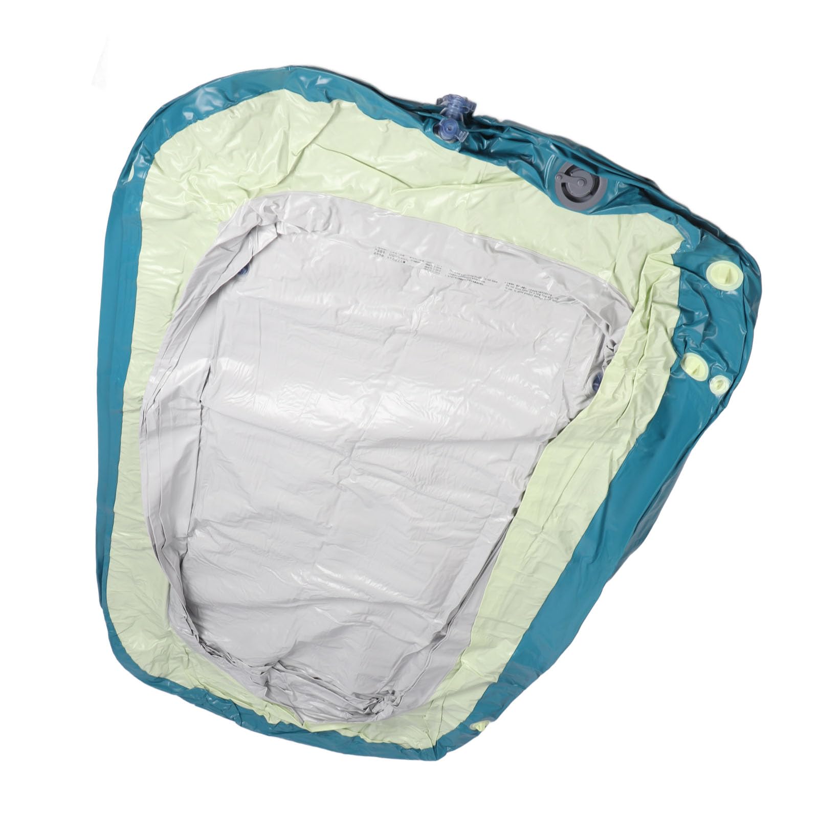 Chrees Piscina inflable con toldo, tobogán inflable de la piscina