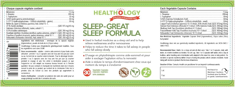 Healthology Sleep Great Complement Naturel D Aide Au Sommeil 30 Gelules Amazon Ca Sante Et Soins Personnels Healthology Sleep Great Complement Naturel D Aide Au Sommeil 30 Gelules Amazon Ca Sante Et Soins Personnels