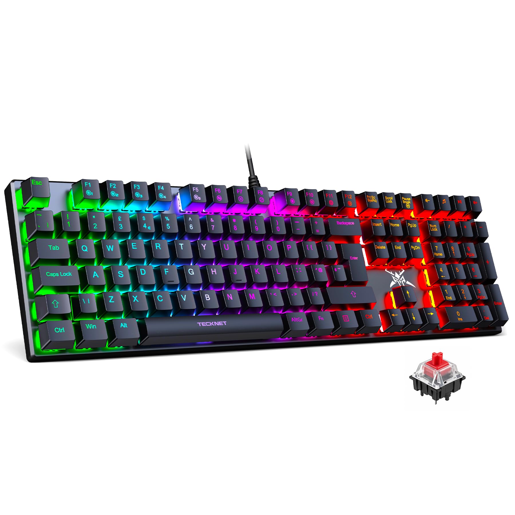TECKNET Mechanical Gaming Keyboard - Red Review – Best Budget Option?