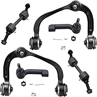Vista 1794 de Detroit Axle - Kit de suspensión delantera de 10 piezas para Chevy Aveo Aveo5 Pontiac G3 Wave 2 Ready Struts Assembly 2 Enlaces de barra