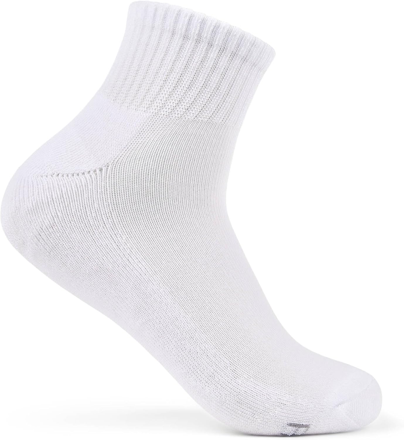 Fruit of the Loom Womens Everyday Basics Socks, Breathable with Half Cushion (Multi-Packs)