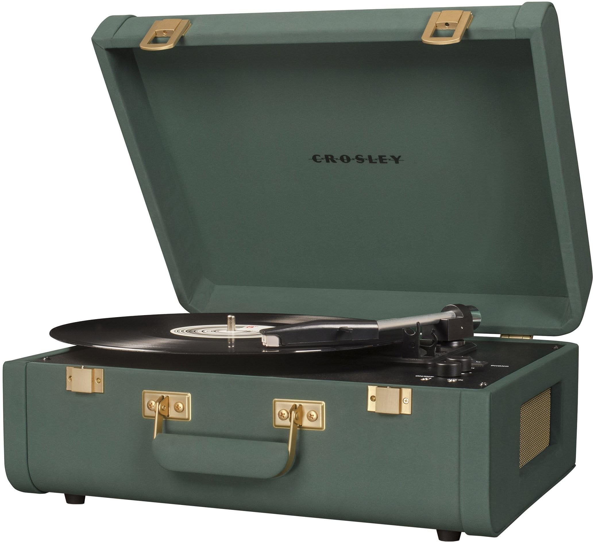 Amazon.com: Crosley CR6252A-QL Portfolio Vintage 3-Speed Bluetooth