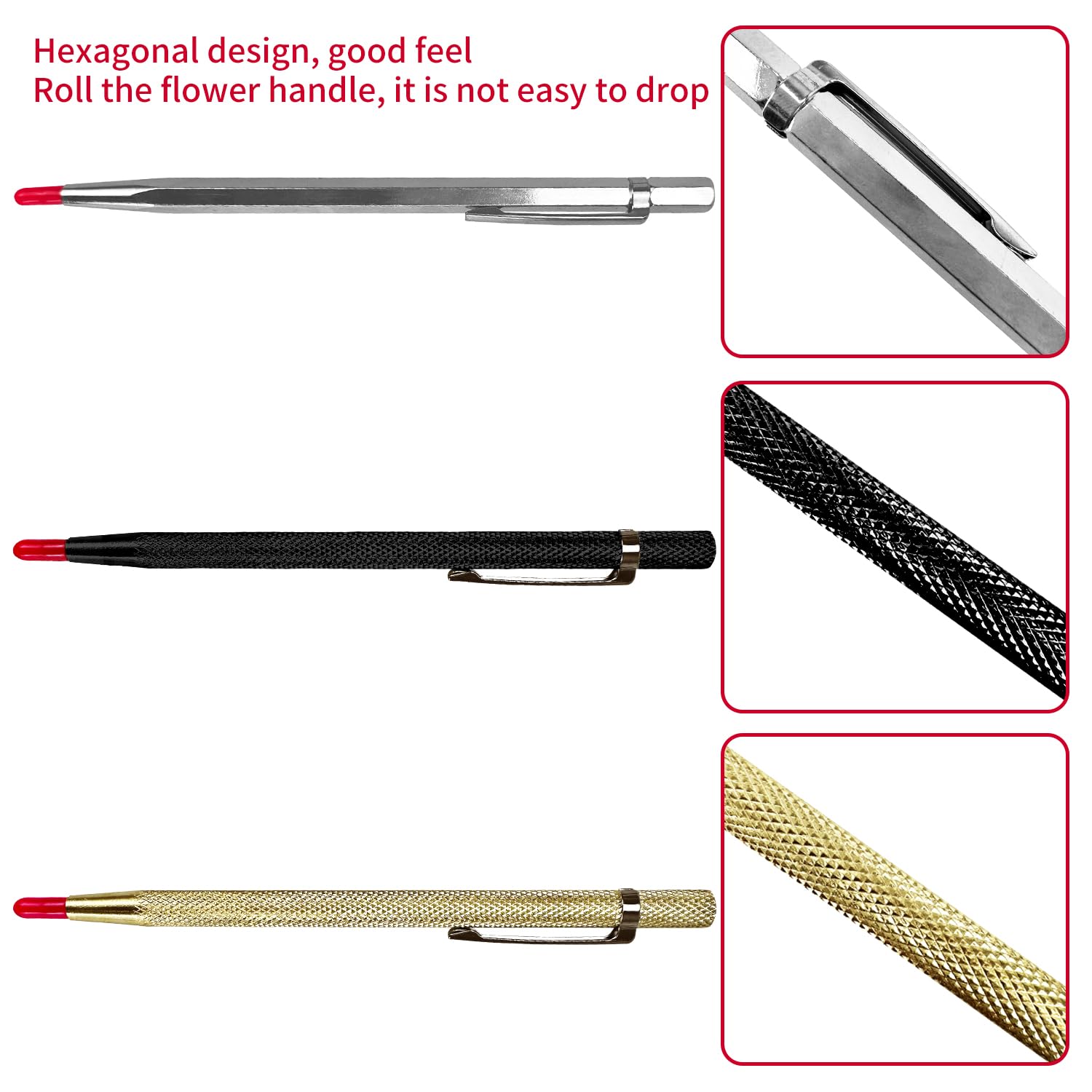 Tungsten Carbide Tip Scriber Etching Pen Carve Jew... - Grandado - View #4