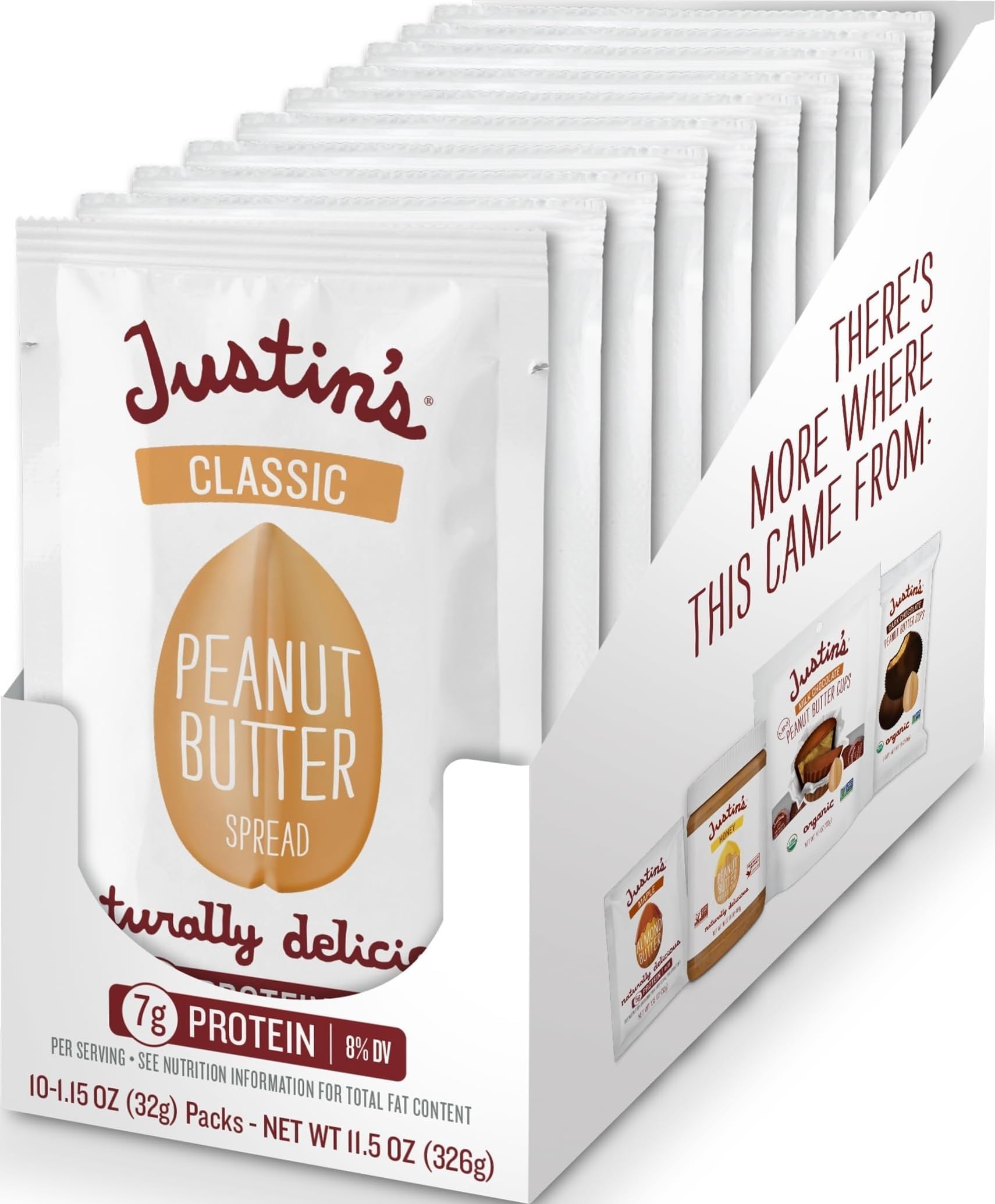 Peanut Butter Classic 1.15Oz. (Pack Of 10)