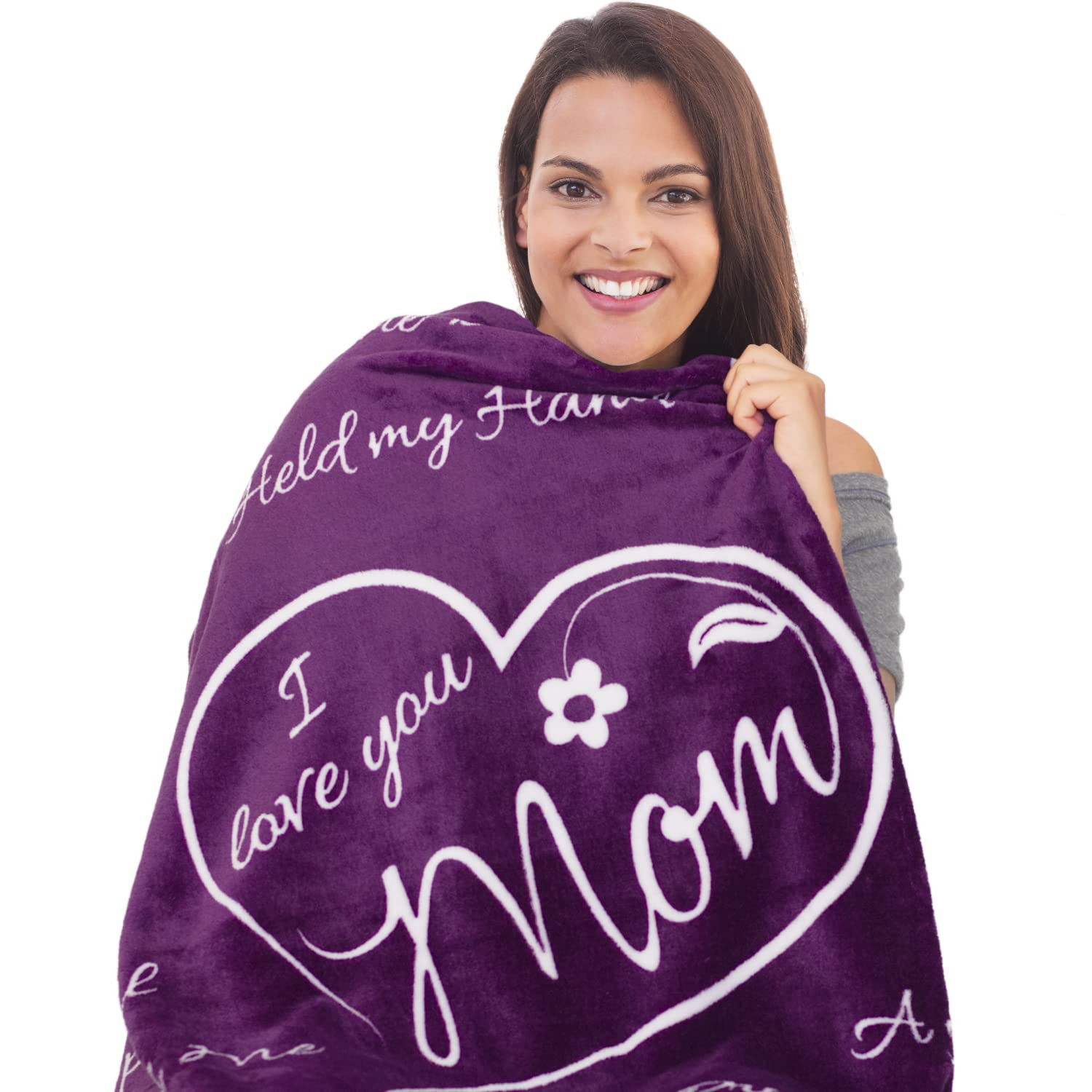 Gifts for Mom, Throw Blanket to My Mom from Daughter Son