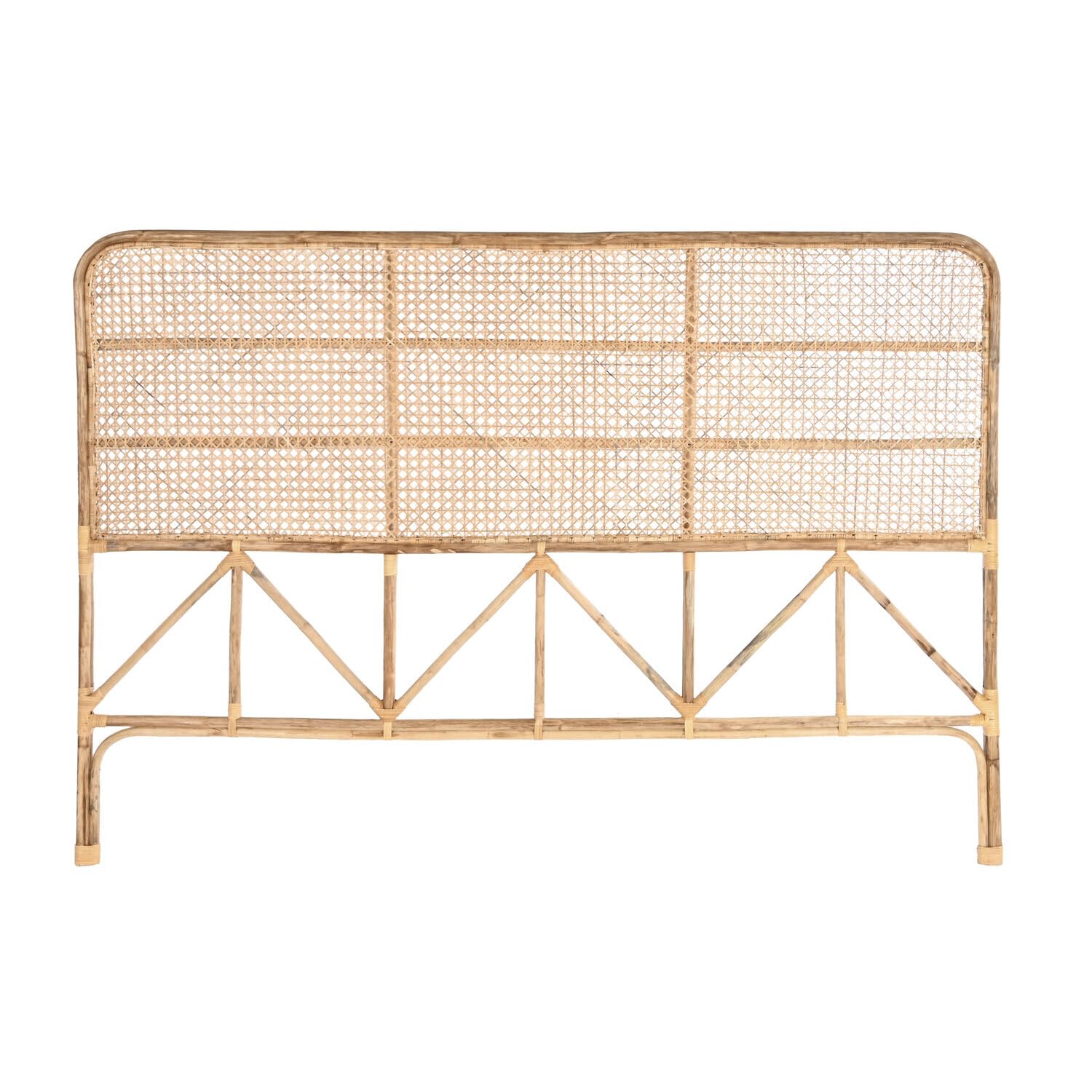 Cabecero Cama Ratan 176X4X126 Natural Natural