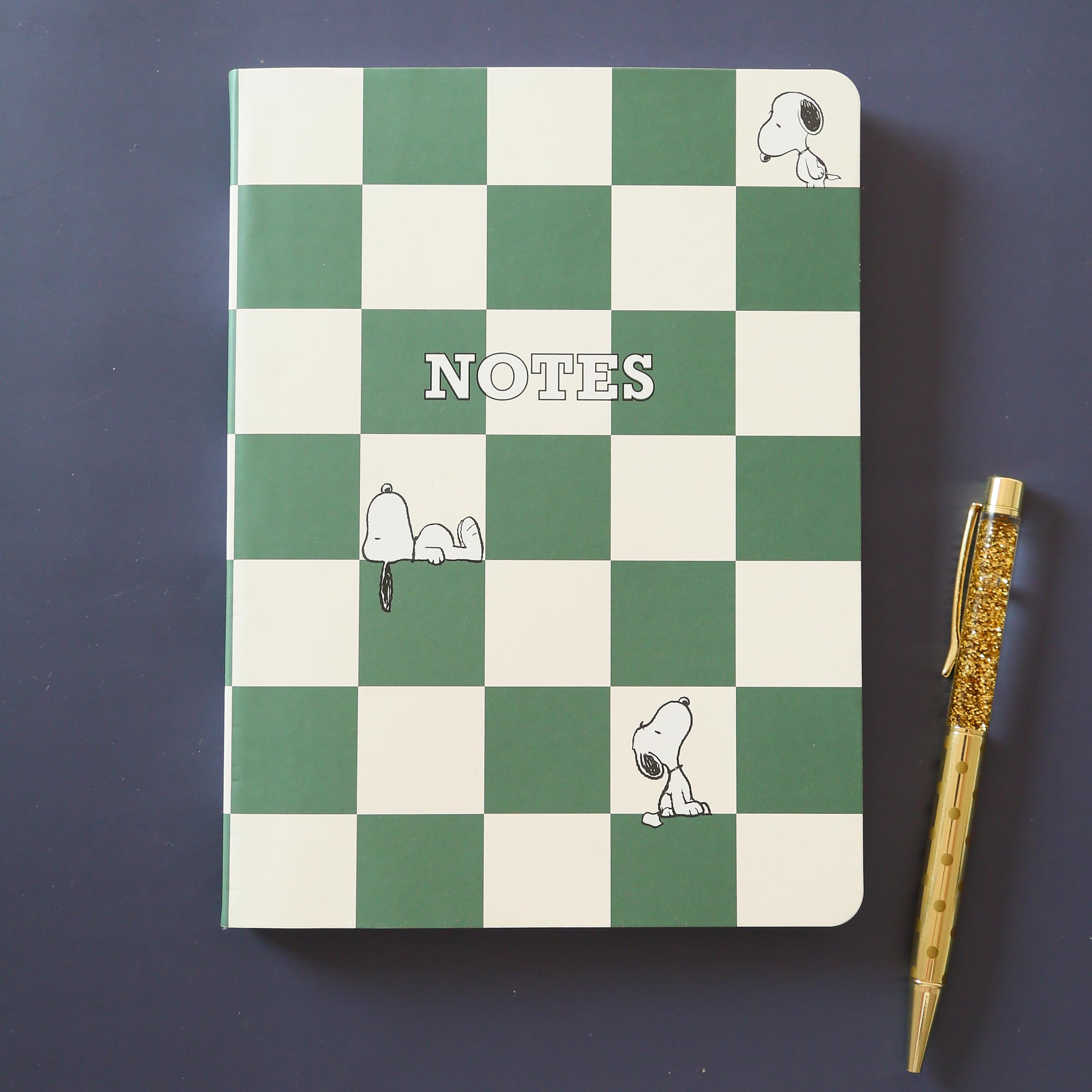 Snapklik.com : Snoopy Hardbound Spiral Journal, 160 Ruled Pages Hard ...