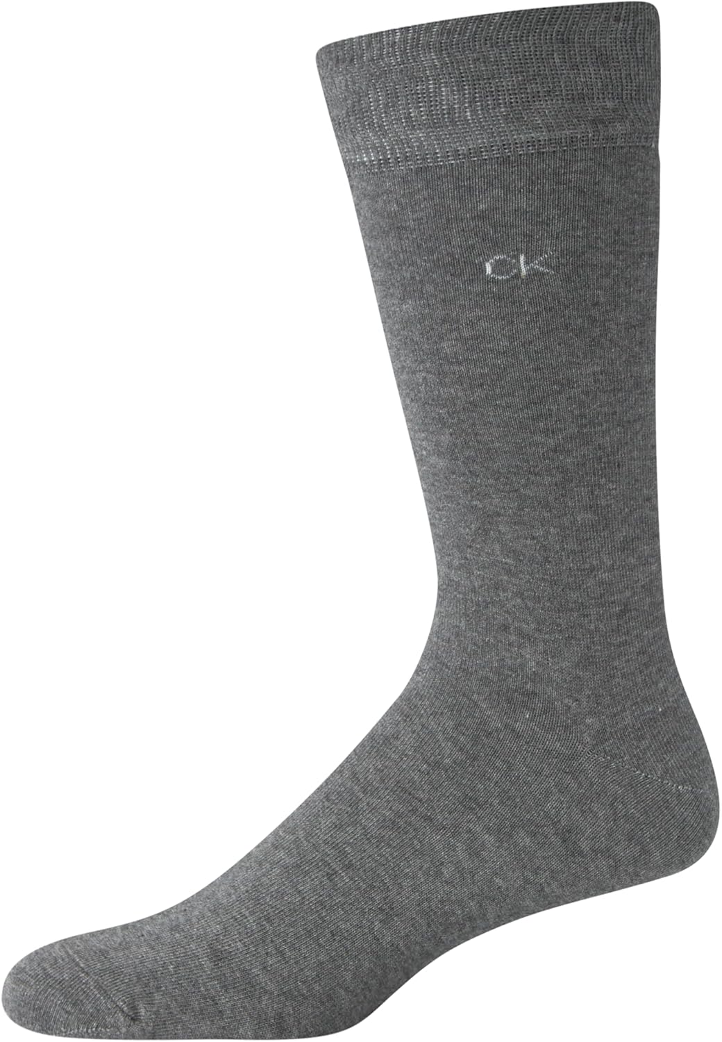 Calvin Klein Mens Dress Socks - 10 Pairs Soft Cotton Blend Crew Socks for Men - Classic Comfort Stay Up Cuff Mixed Pattern - Image 5