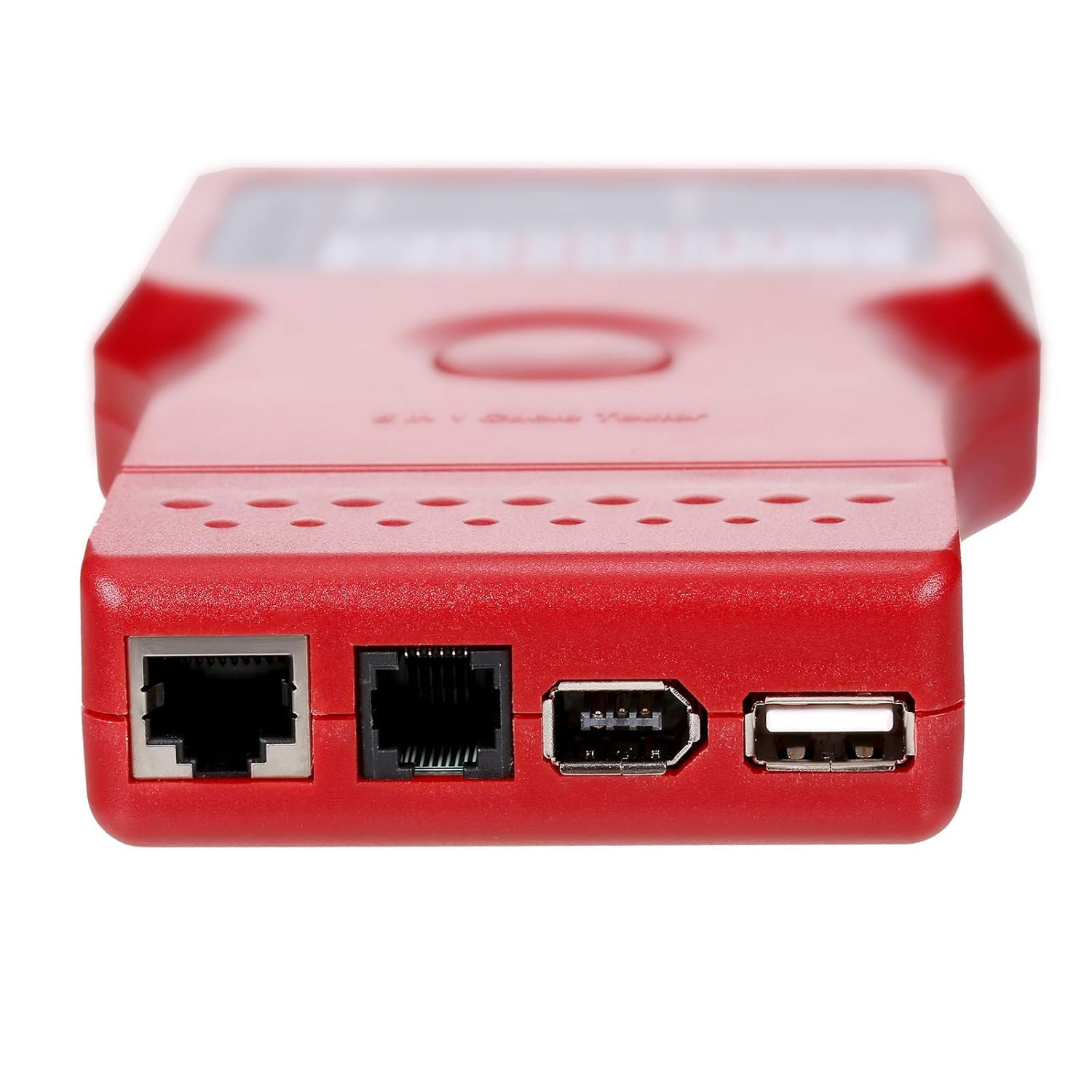 XIKKART 5 In 1 Multi-Functional Network Cable Tester RJ45/RJ11/USB/BNC/IEEE1394 USB BNC Lan Cable Tester Cat5 Cat6 Cat7 Wire line Tester with Remote Unit Multipurpose. 3