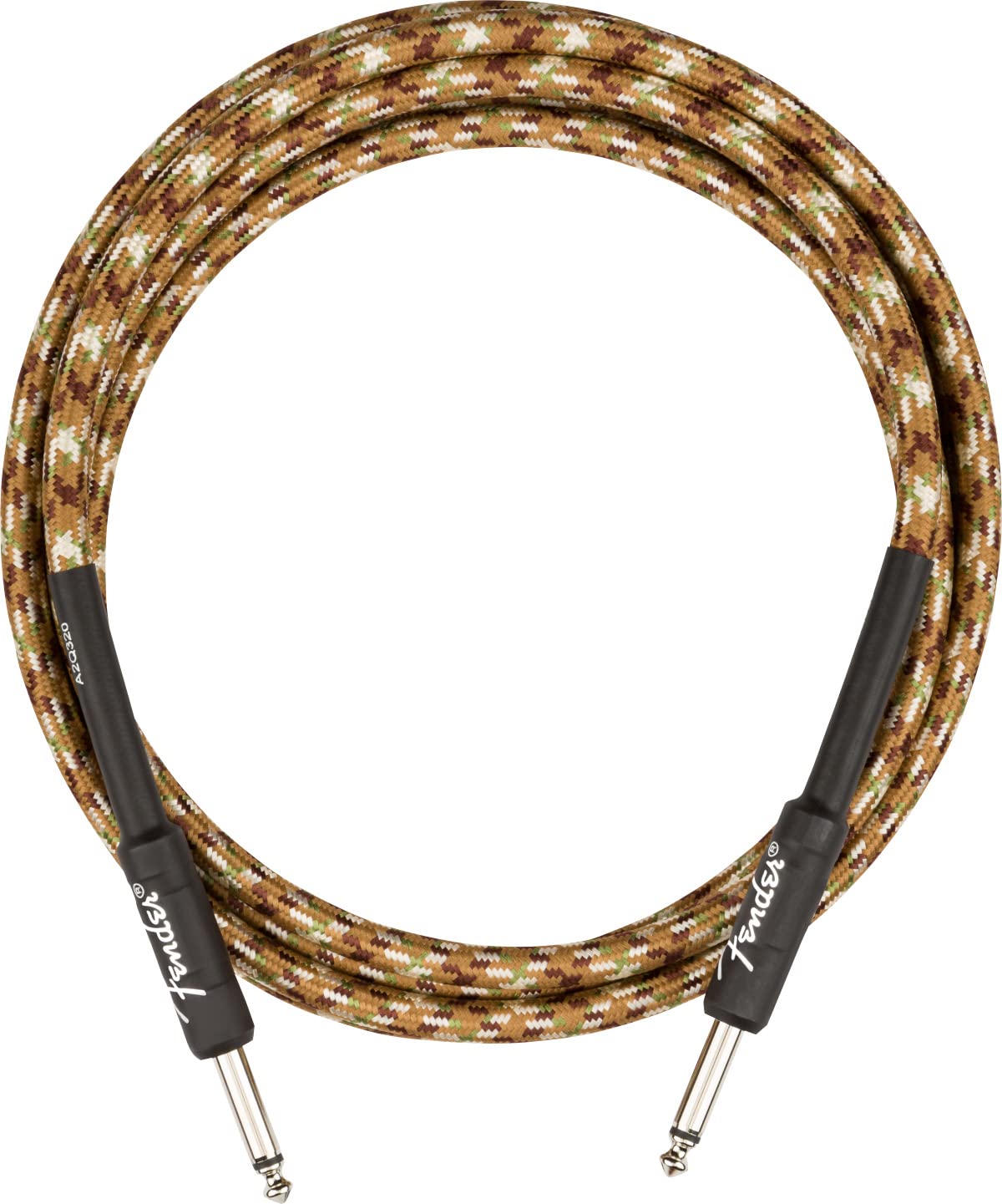 Fender10-Foot Professional Tweed Instrument Cable, Straight-Straight, Desert Camo - 1 Pack