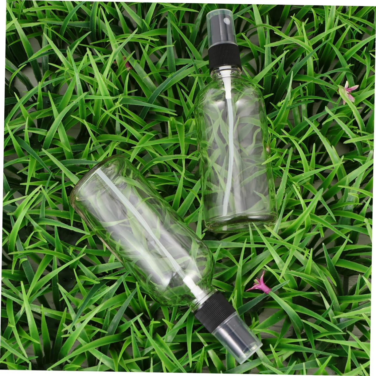 POPETPOP Flacon Pulvérisateur Vide Rechargeable en Verre 100ml, Lot de 6
