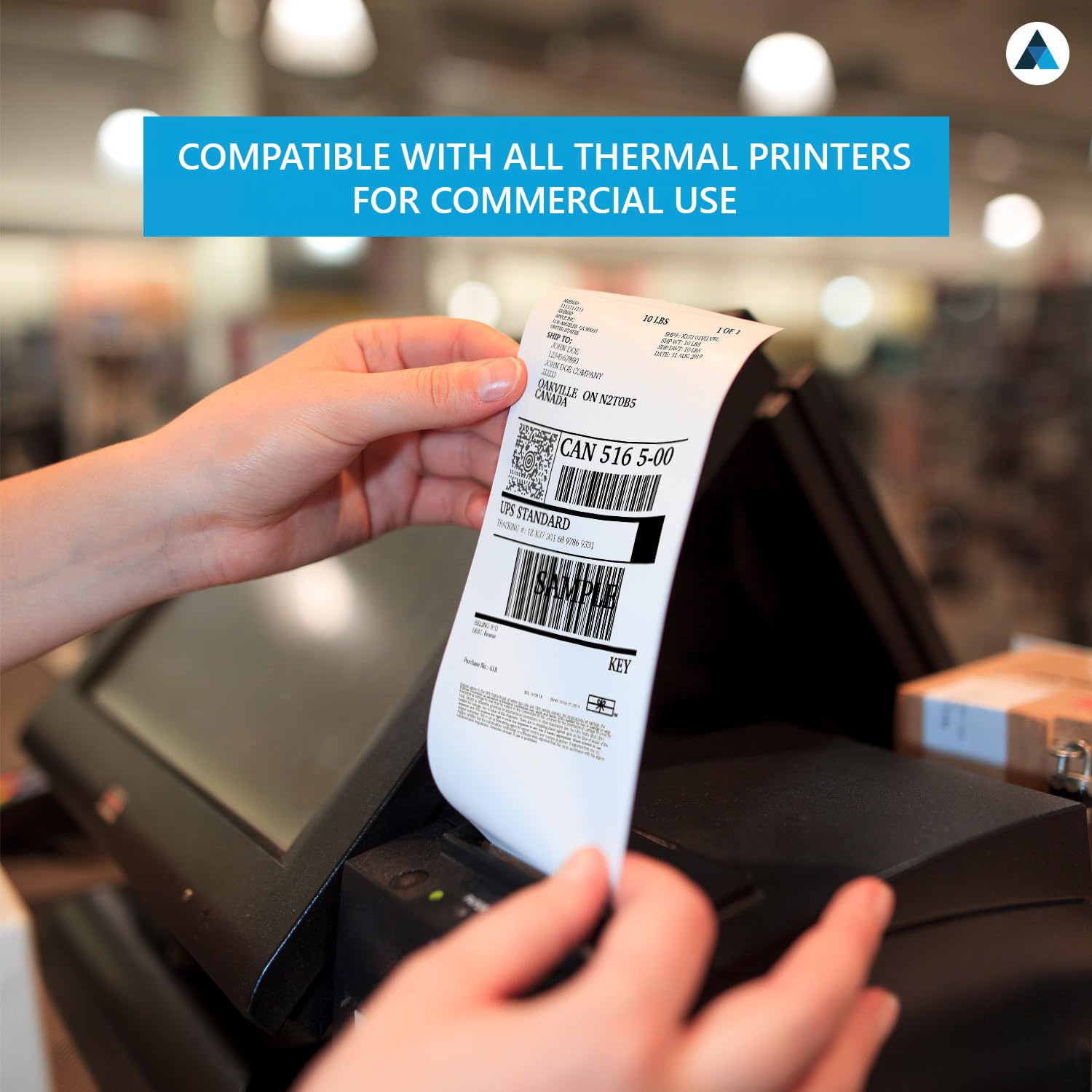 Premium Thermal Till Rolls 80x80mm, Card Payment Machine, Paper Receipt Rolls, (20 Rolls)