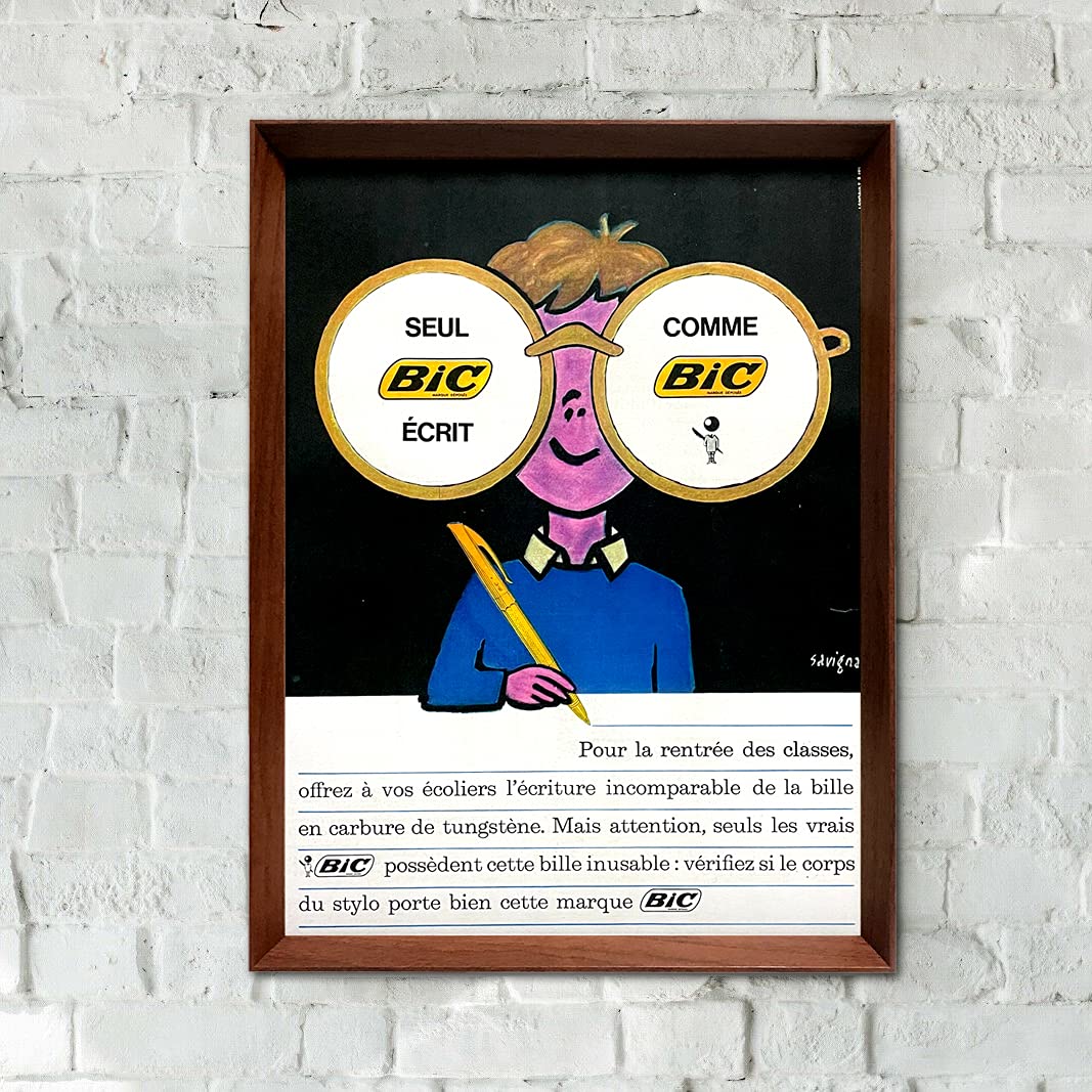 BiC ボールペン サヴィニャック 1960年代 フランス ヴィンテージ BiC ボールペン サヴィニャック 1960年代 フランス ヴィンテージ