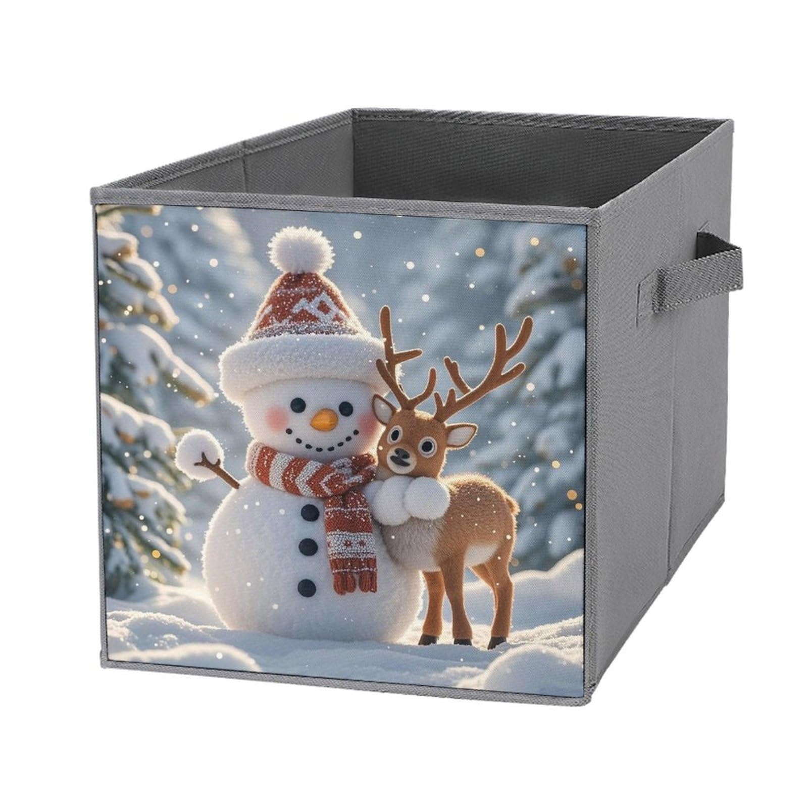 Boîtes de rangement imprimées Elk pour organiser vos vêtements au quotidien