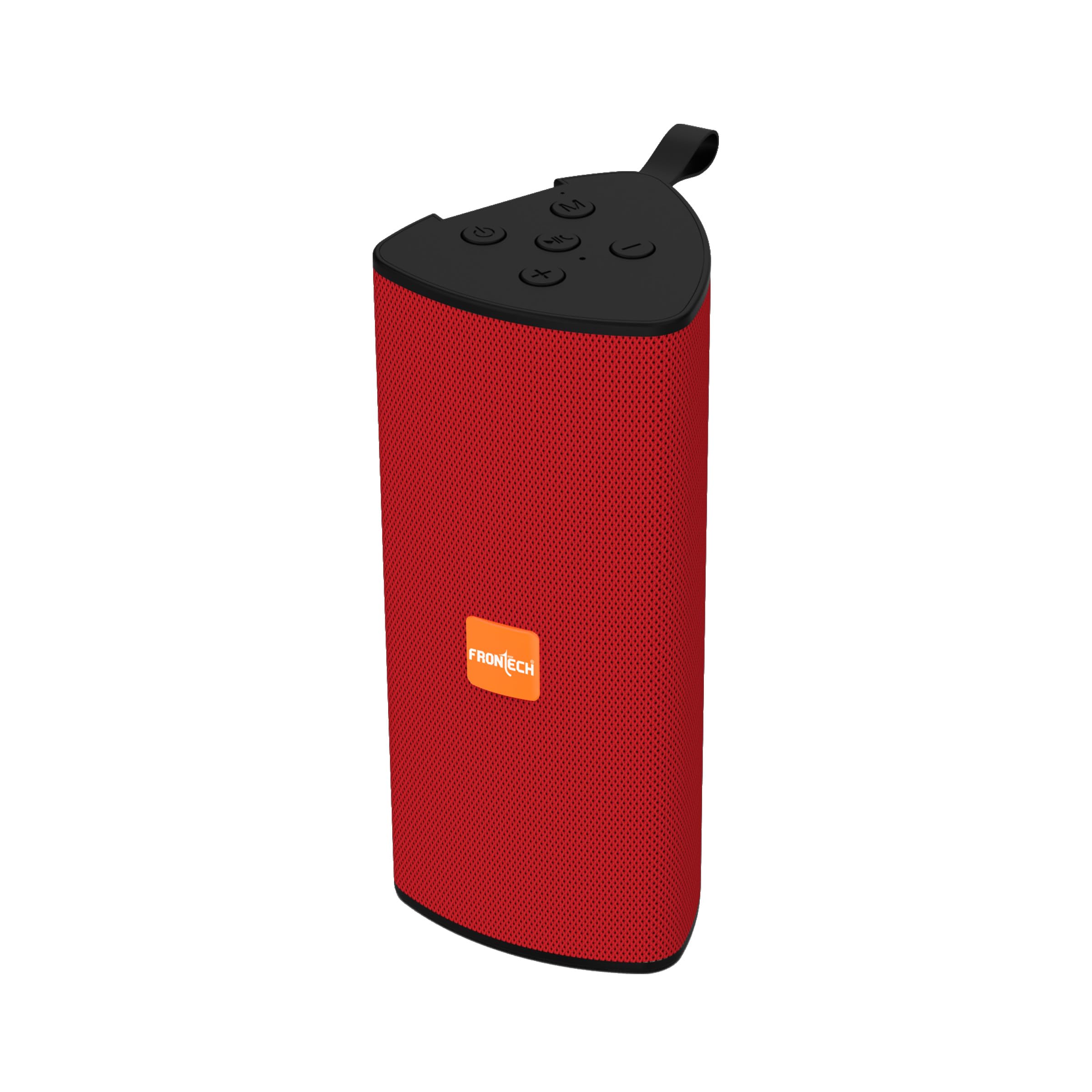 FRONTECH Multimedia Speaker with FM Radio/USB/TF/and Aux Support 3 W Bluetooth Speaker/ 800 mAh Battery, 1 Year Warranty (Red- SW-0182) (B0CG3413MC) Amazon Price History, Amazon Price Tracker