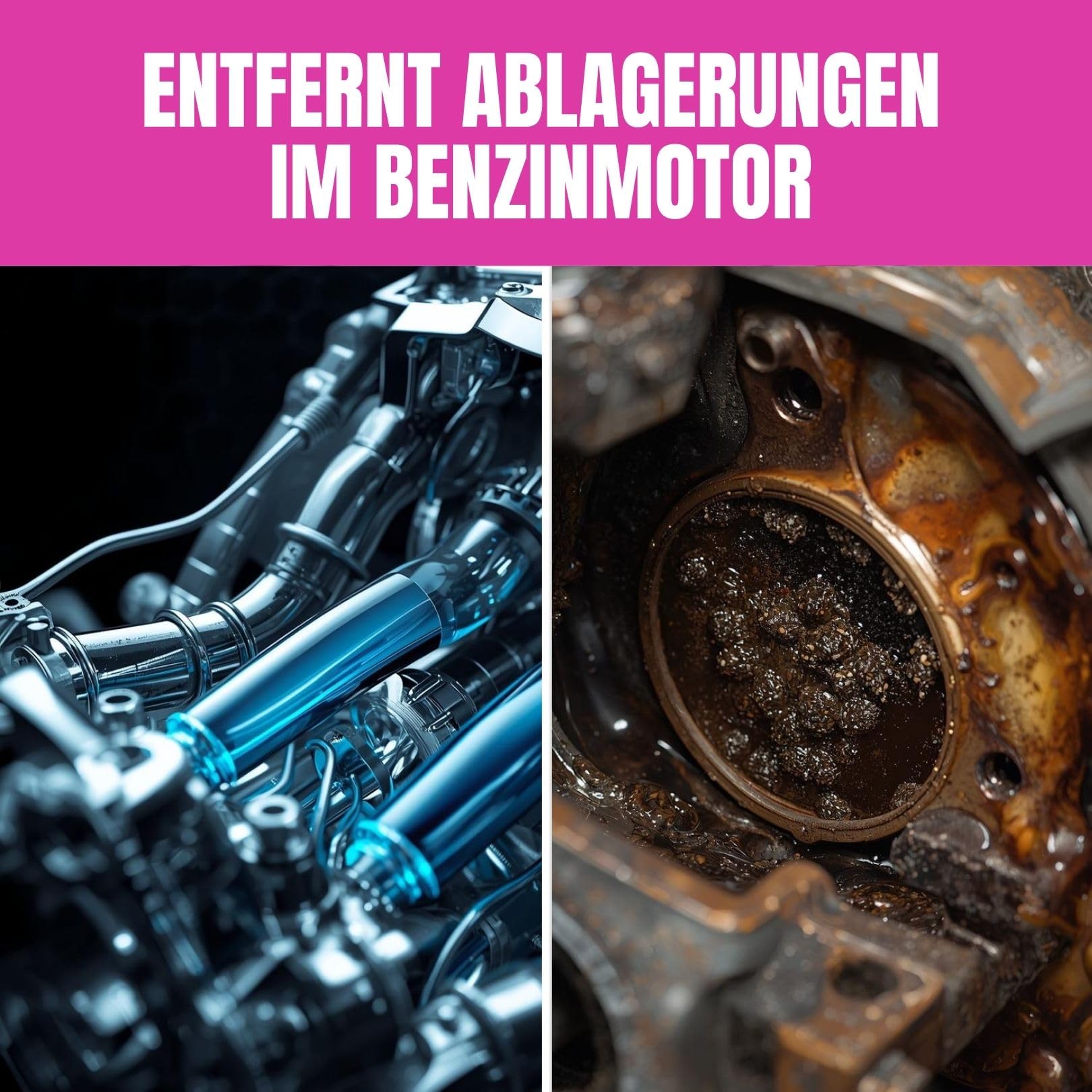 OWS 368 Carbon-System-Reiniger 6x300ml – Hochleistungs Motorreiniger für Benzinmotoren – Entfernt Ablagerungen in Einspritzdüsen, Ansaug & Brennraum – Wiederherstellung von Leistung - 4