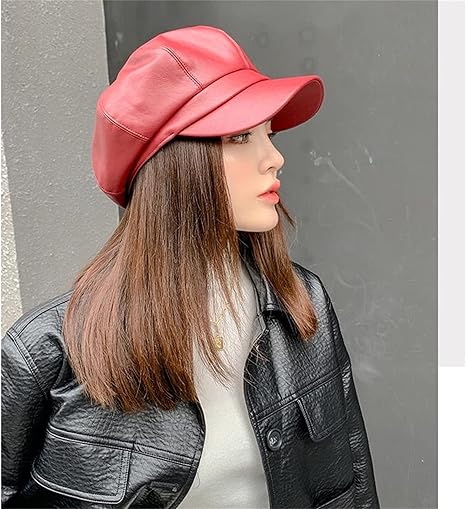 Amazon Co Jp レディースレザーハット ファッションレディースソリッドカラーレザーoctagonニュースボーイキャップカジュアル Puハット秋冬ベレ レトロ キャップ 色 Red Size One Size 服 ファッション小物 Amazon Co Jp レディースレザーハット ファッションレディースソリッドカラーレザーoctagonニュースボーイキャップカジュアル Puハット秋冬ベレ レトロ キャップ 色 Red Size One Size 服 ファッション小物