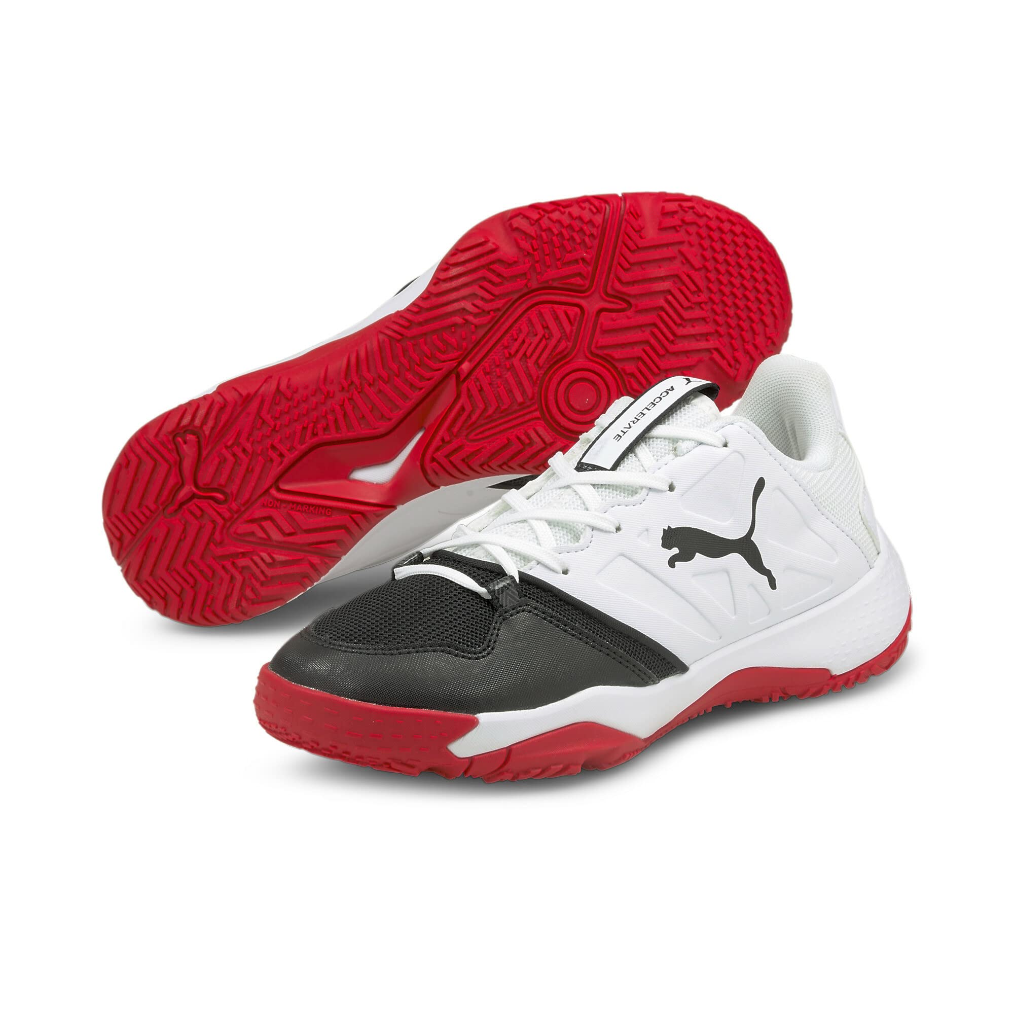 PUMA Accelerate Turbo Jr Zapatilla de balonmanoUnisex niños