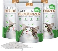 PalNests Litter Box Deodorizer Pack of 3 - Natural Pet Odor Eliminator for L7 Pro, L7 Ultra, L8 Max, L8 Ultra Cat Boxes