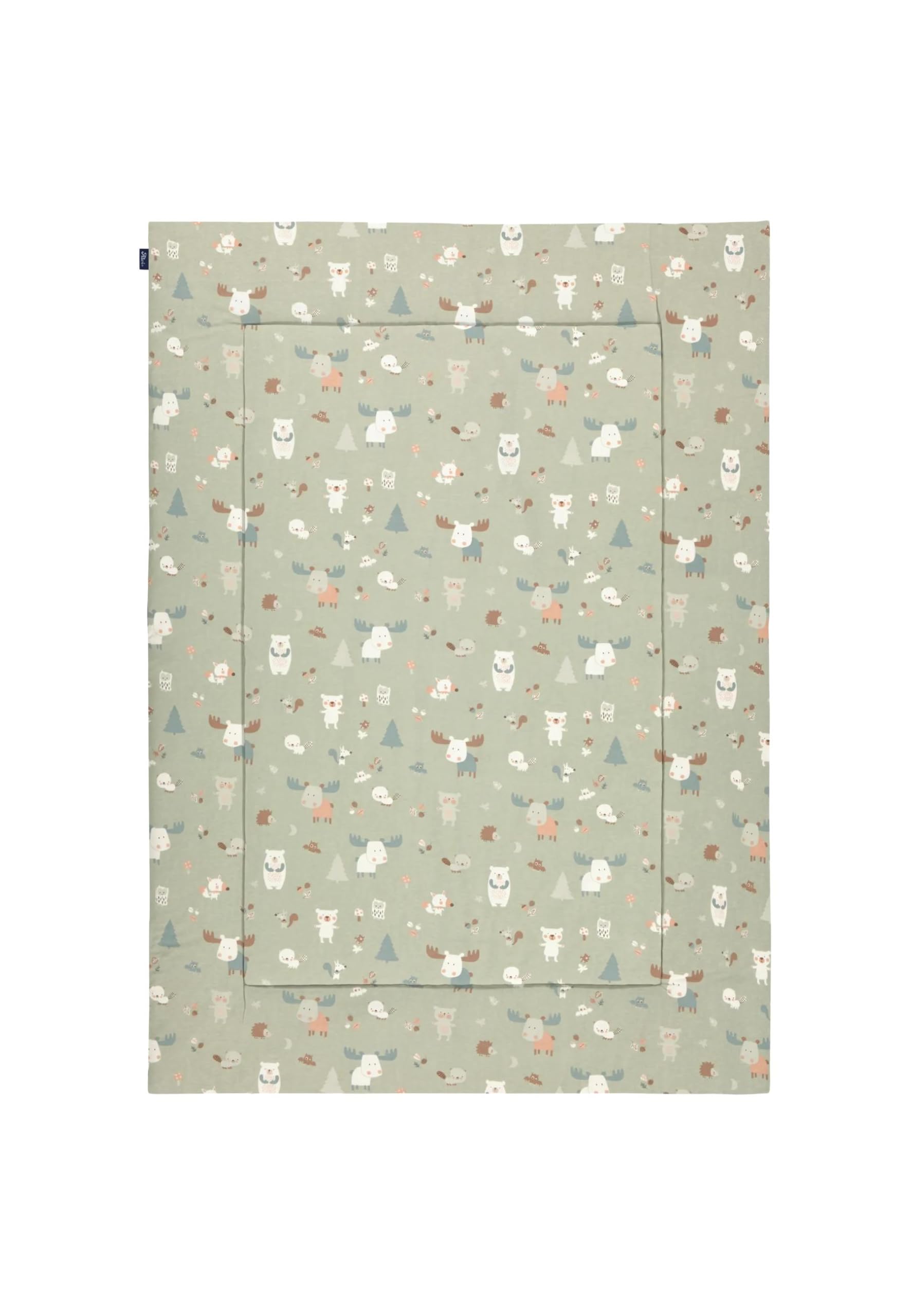 Alvi Krabbeldecke Baby Forest - Multi Colored