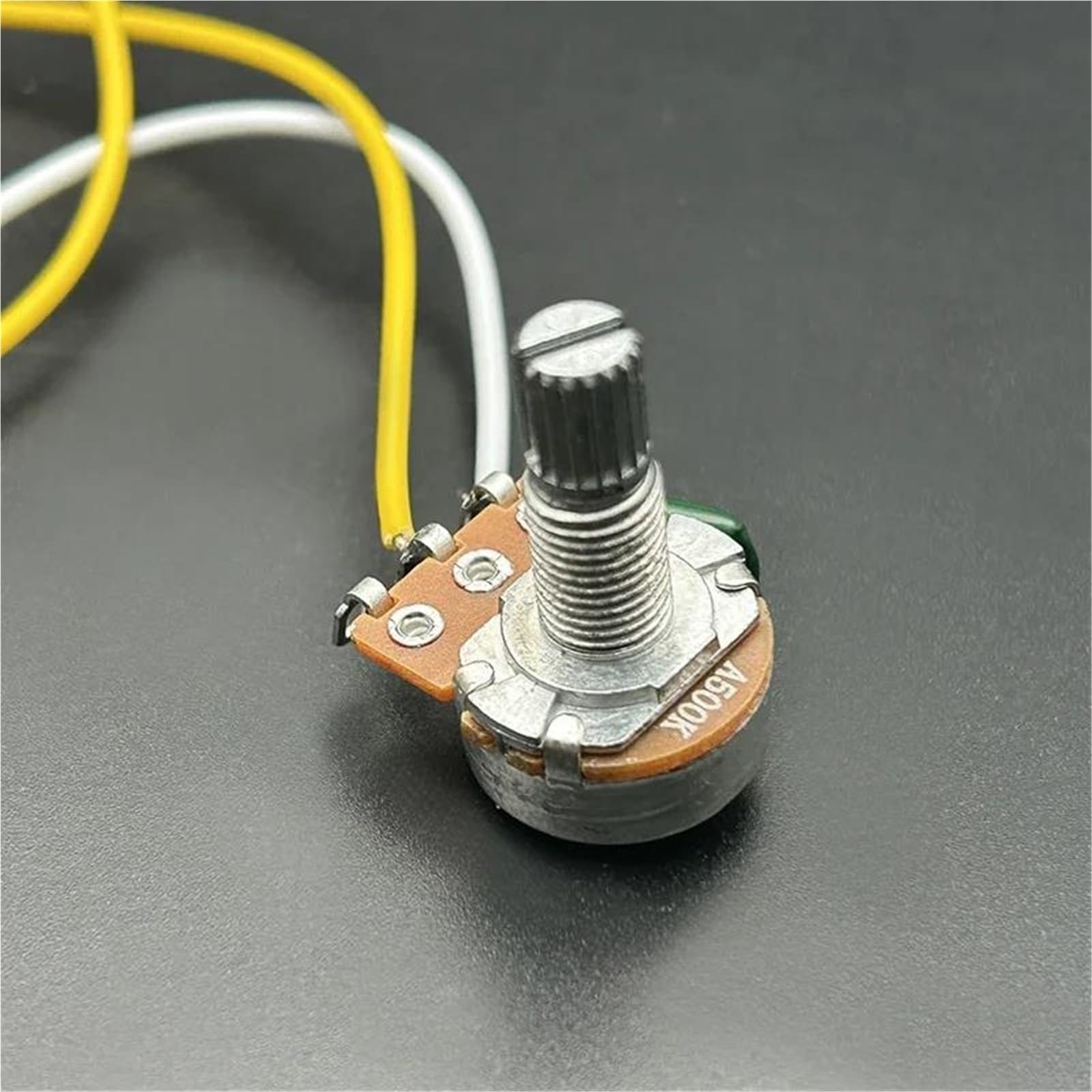 Arnés Cableado Guitarra Eléctrica Potenciómetro precableado de 5 posiciones 2T1V 500k con conector mono para guitarras de repuesto FD