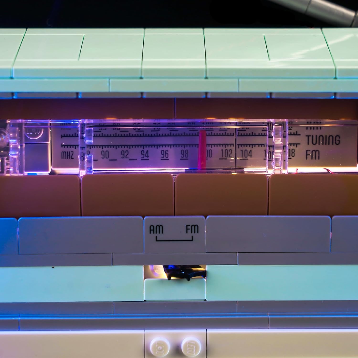 Upgraded Led Light Kit for Lego Retro Radio Building Set, Compatible with Lego 10334 (Model Not Included)