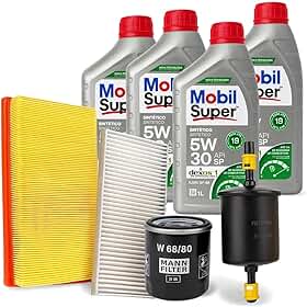 Kit 3L Óleos 5W30 + Filtros Originais SP110694 Compatível com Etios 2016 a 2021
