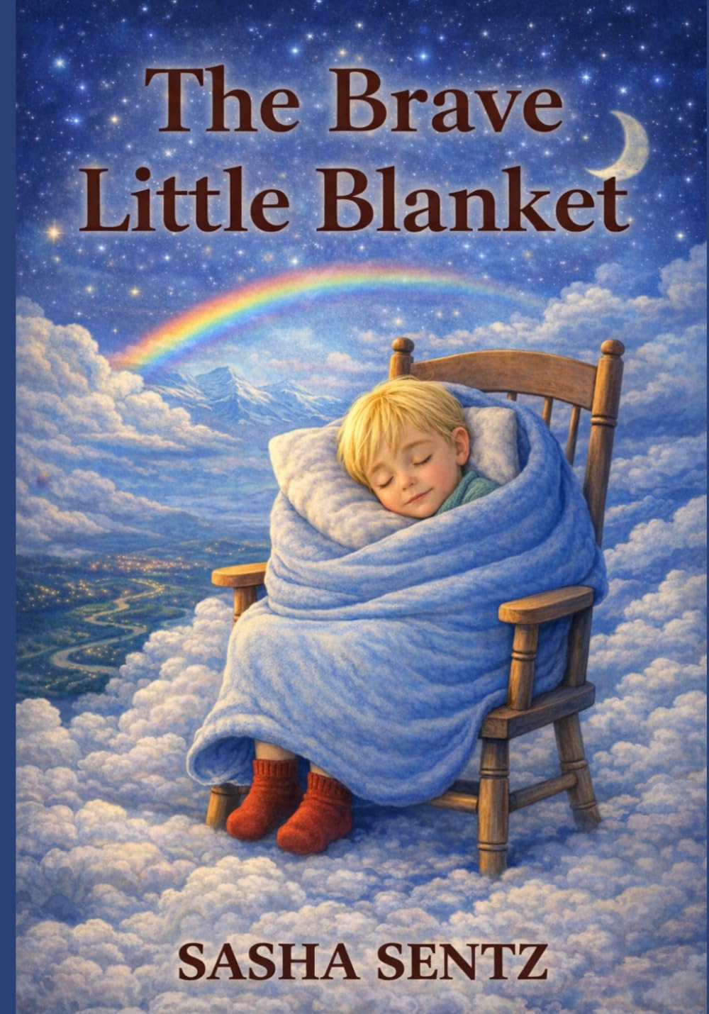 The Brave Little Blanket: A Coloring Storybook (The Lonely Little Chair and Friends)