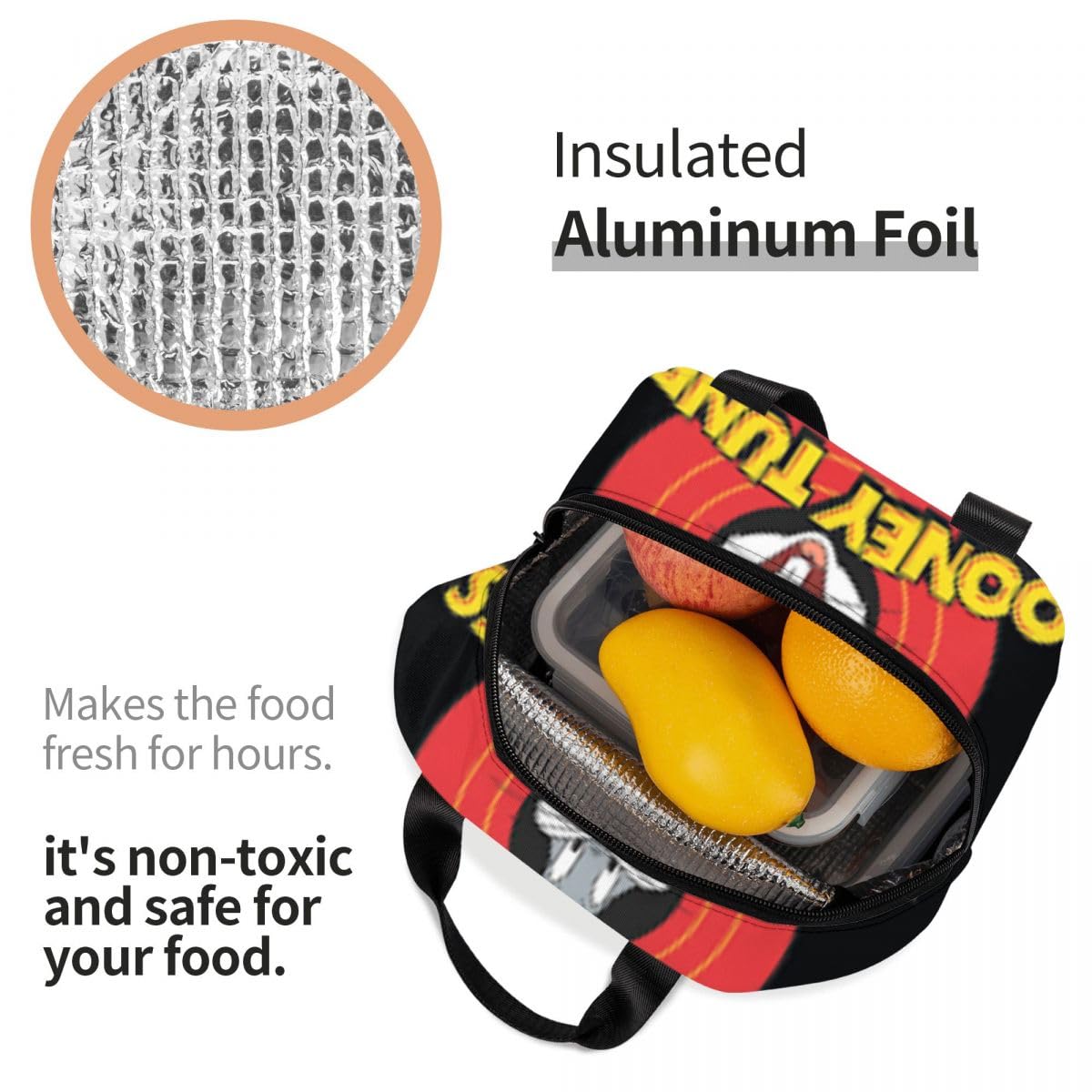 ランチボックス ランチバッグ 水筒付き ルーニーテューンズ サーモス