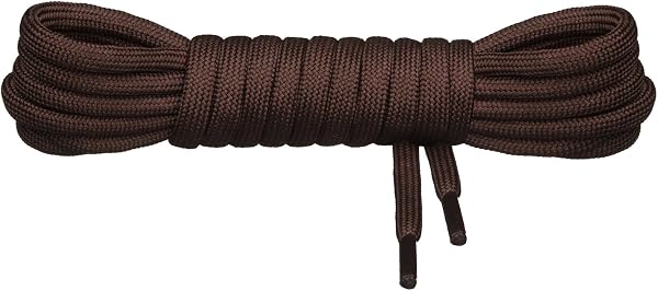 Mount Swiss runde Schnürsenkel für Wanderschuhe, Trekkingschuhe und Arbeitsschuhe - extra reißfest - ø 5 mm - Längen 70cm -220cm aus Polyester I Made in Europa - 2