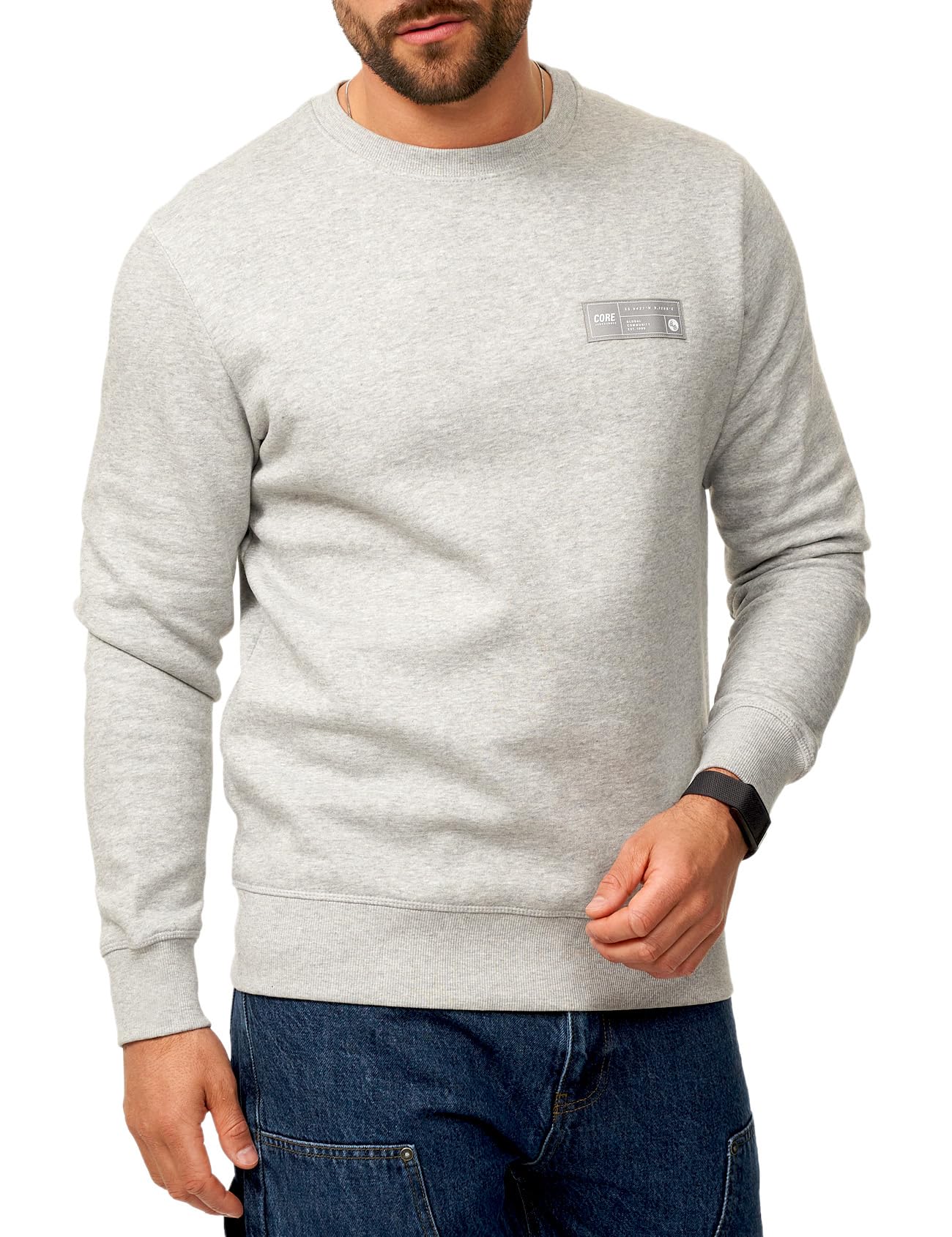 JACK & JONES Herren Sweatshirt Nicko Infinity Pullover Sweater