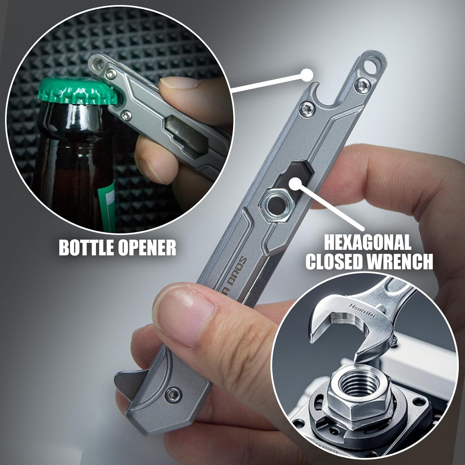EDC Folding Pocket Knife, Bottle Opener Scalpel Utility Knives Small Keychain Knives for Men Outdoor with 10pcs #60 Replaceable Blades