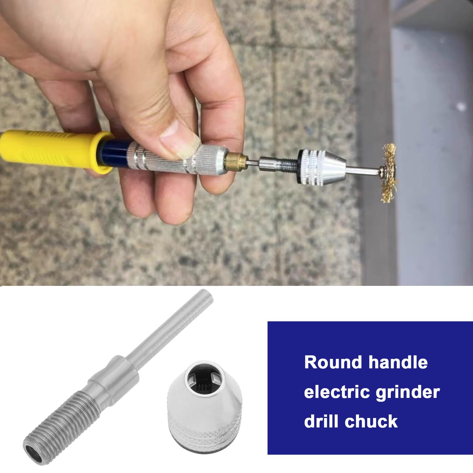 LT Easiyl 3mm Shaft Keyless Drill Chuck Electric Grinder Drill Chuck Drill Quick Change Adapter Drill Bit Converter Adapter Electric Grinder Accessoriees - Image 2