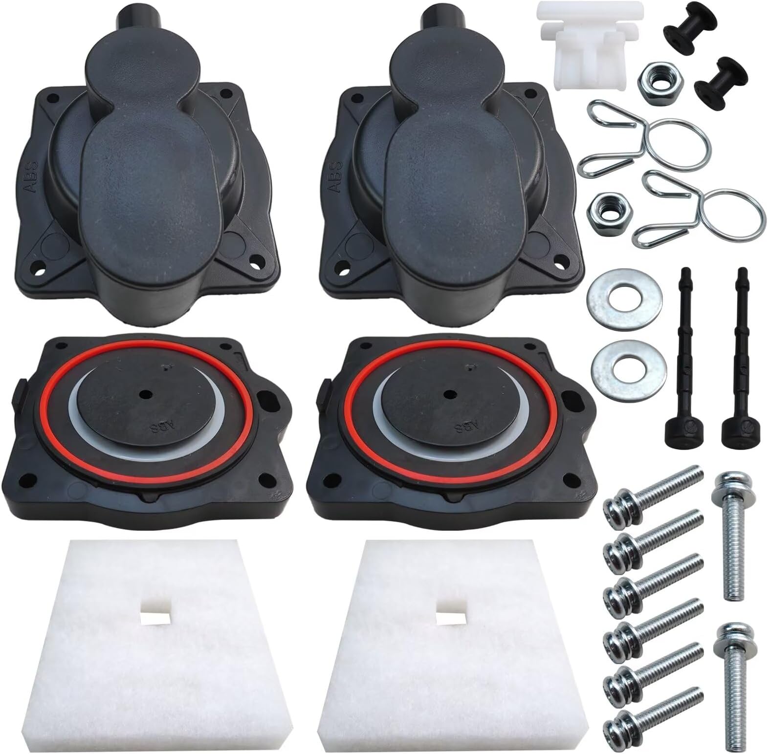 New Updated Air Pump Rebuild Complete Kit for Clearstream CS103EL/ Aqua-Safe AS500/ Aqua-Aire AA500 (style A)
