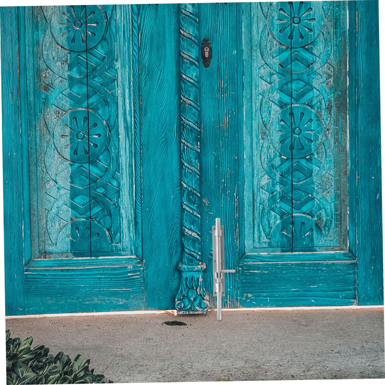 SHINEOFI 2 Pezzi Serratura Scorrimento Acciaio Inossidabile Chiavistello Sicurezza per Porte Resistente e Facile da Usare per Finestrini e Recinzioni