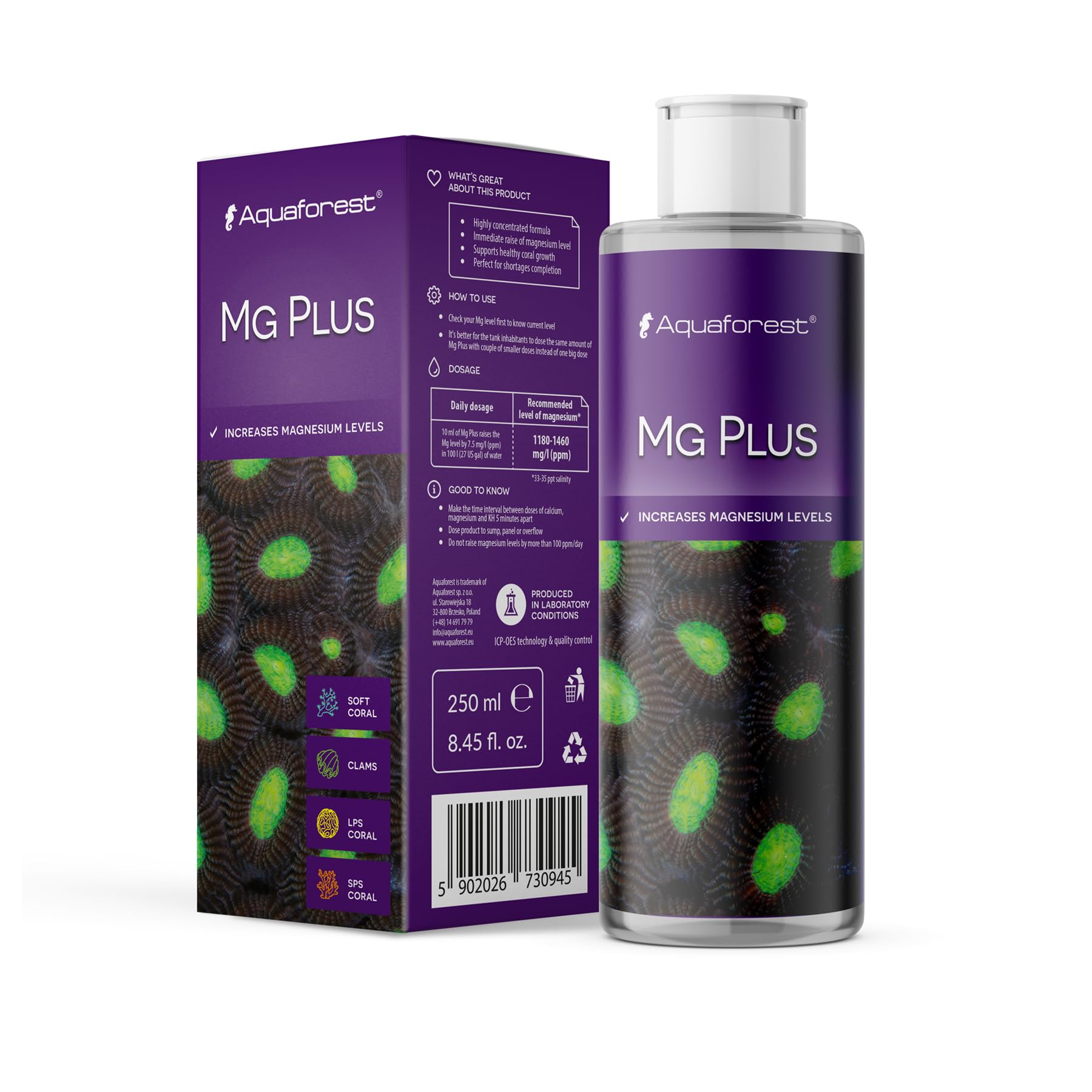 Aquaforest Mg Plus 250ml (B0BT7FPL2C) Amazon Price History, Amazon Price Tracker