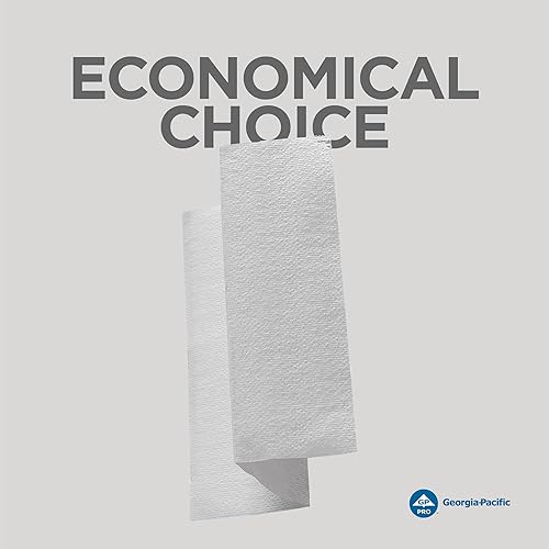 Miniatura 5 de Georgia-Pacific - Toallas de papel de alta calidad serie profesional de dos capas de GP PRO, color blanco, 2344214, 150 toallas por paquete, 16