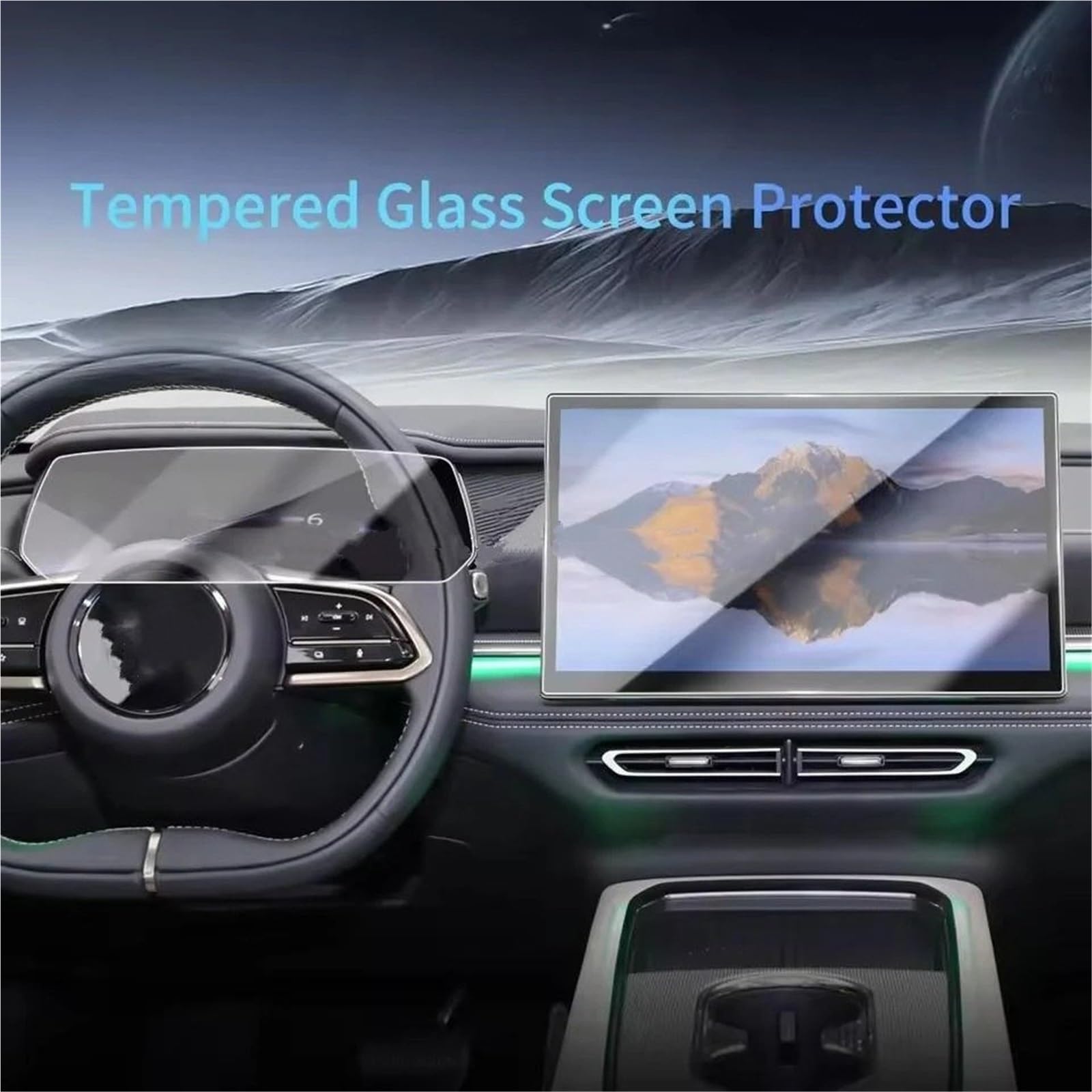 Navigation Cluster Pellicola Protettiva Per Mazda 6E 2024 2025 Protezione In Vetro Temperato Da 14.6Pollici Accessori Di Navigazione Per Auto GPS Touch Screen Protector