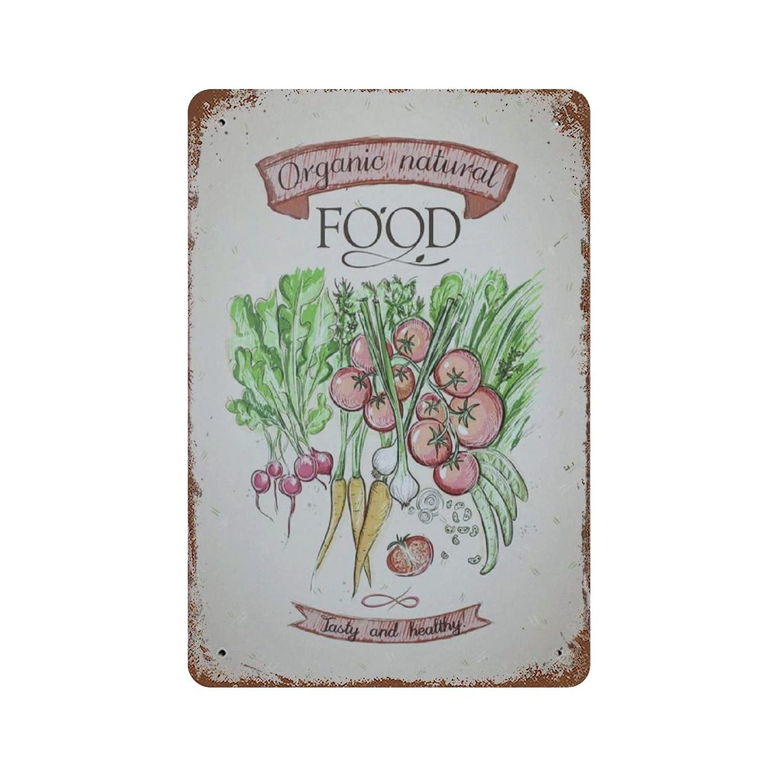 Farm Fresh Eggs Vintage Metal Plaque retro Great Aluminum Tin Sign Wall Decoration 11.8"x15.7"