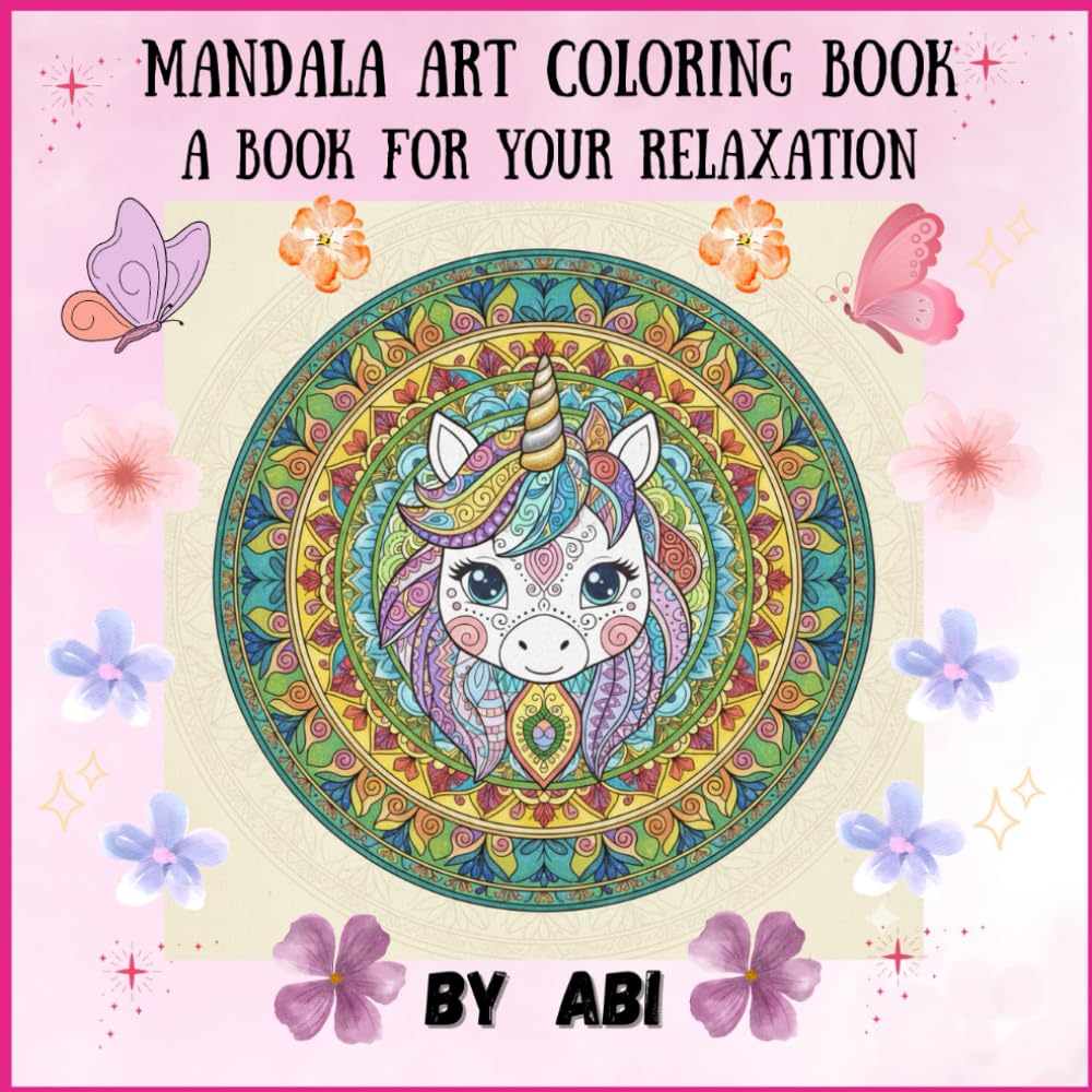 Mandala Art Coloring Book: A Book for Your Relaxation
