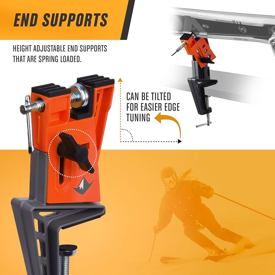 Amazon.com: RaceWax Ski Vise Set - Three Piece, All-Metal