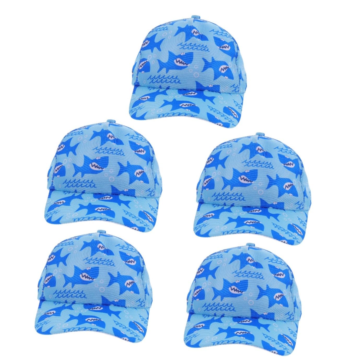 ibasenice 5 Pz Berretto da Baseball per Bambini Estate Cappelli da Sole per Ragazzi Cappello da Spiaggia Estivo Cappelli per Bambini Poliestere Ragazzino Cappello da Pilota All'aperto
