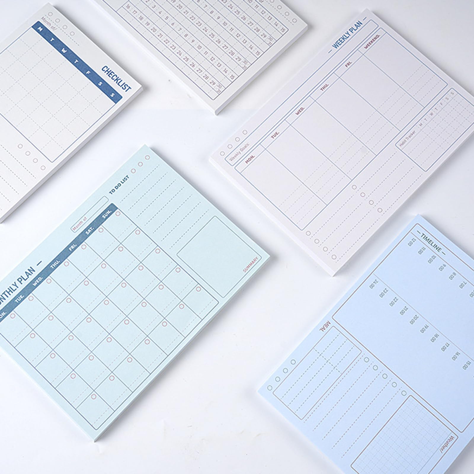 5 Book To Do List Pad, To Do List Notepad - Image 4