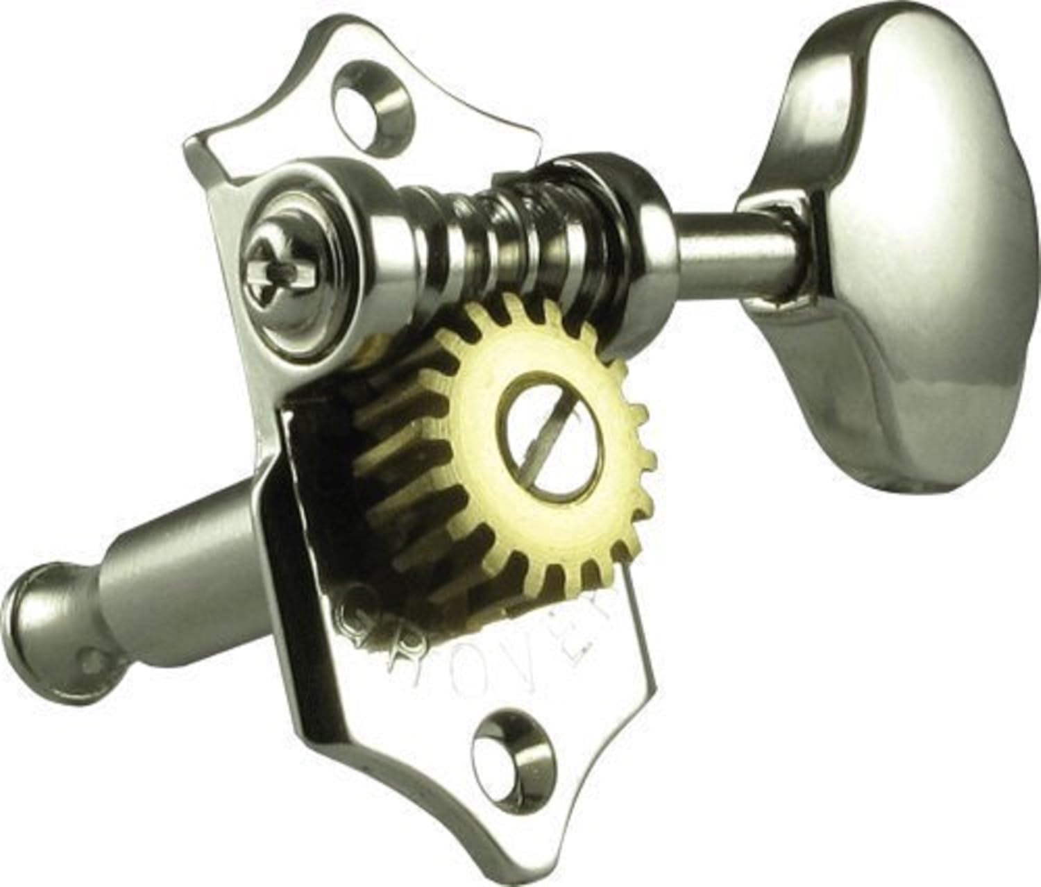 Grover V97-18NA Sta-Tite 97-18 Series Vertical Tuning Machines Set - Nickel