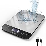 Rechargeable Digital Kitchen Scale USB C Electronic Kitchen Scale - 9