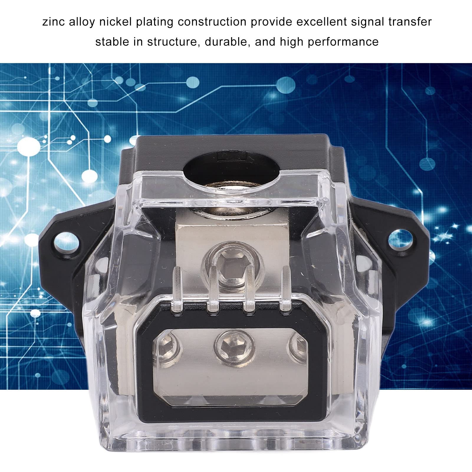 Distributeur Audio De Voiture - Bloc De Connexion - Bloc De Distribution D' Alimentation - Calibre 0 à 4 - Répartiteur Audio Pour Voitures Et Bateaux